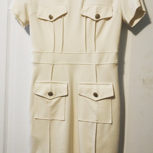 White Rinascimento dress. Made in Italy. - Picture 5 of 6